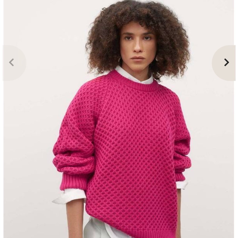 Kowtow Pioneer Sweater magenta size medium